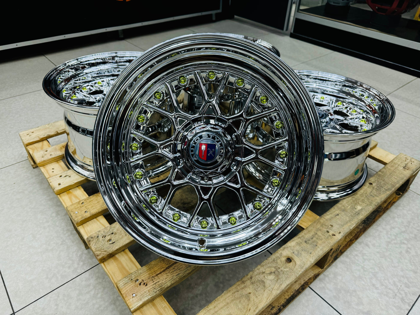 15'' AS- RC2 CHROME 4/100 4/114