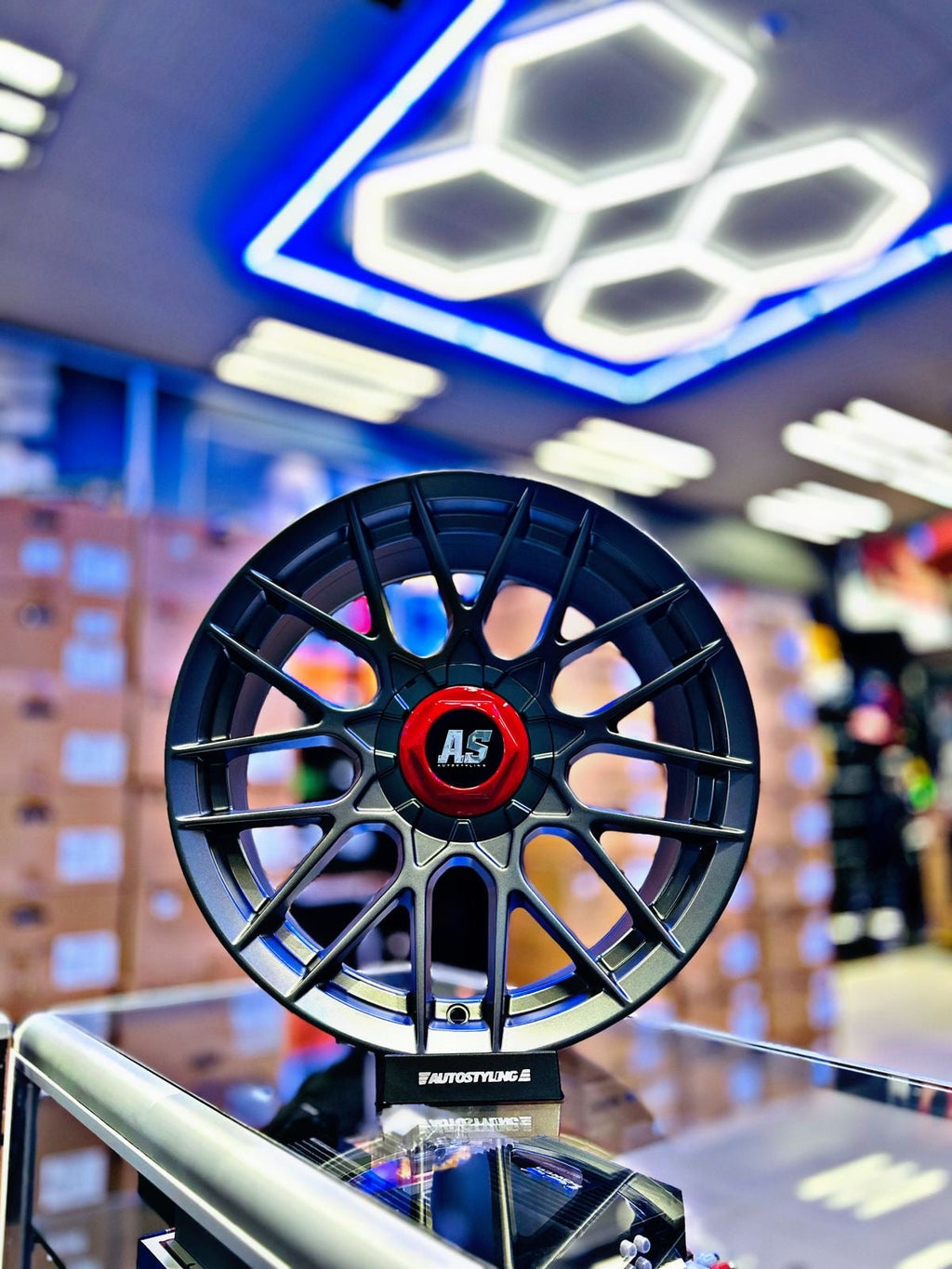 17” AS-RSE  CONCAVE 5/100 GUNMETAL WHEELS