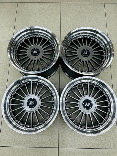 19”AS  ALPINA 5/112 & 5/120 multi pcd gunmetal