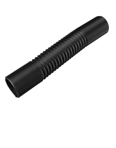 76mm 1M Car Air Intake Cold Pipe Flexible Ducting Feed Hose Induction Kit Black