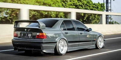 BMW E36 GT STYLE GLOSS BLACK BOOT SPOILER