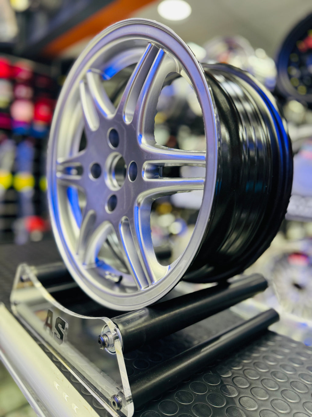 15” AS-RSI TWINSPOKES SILVER