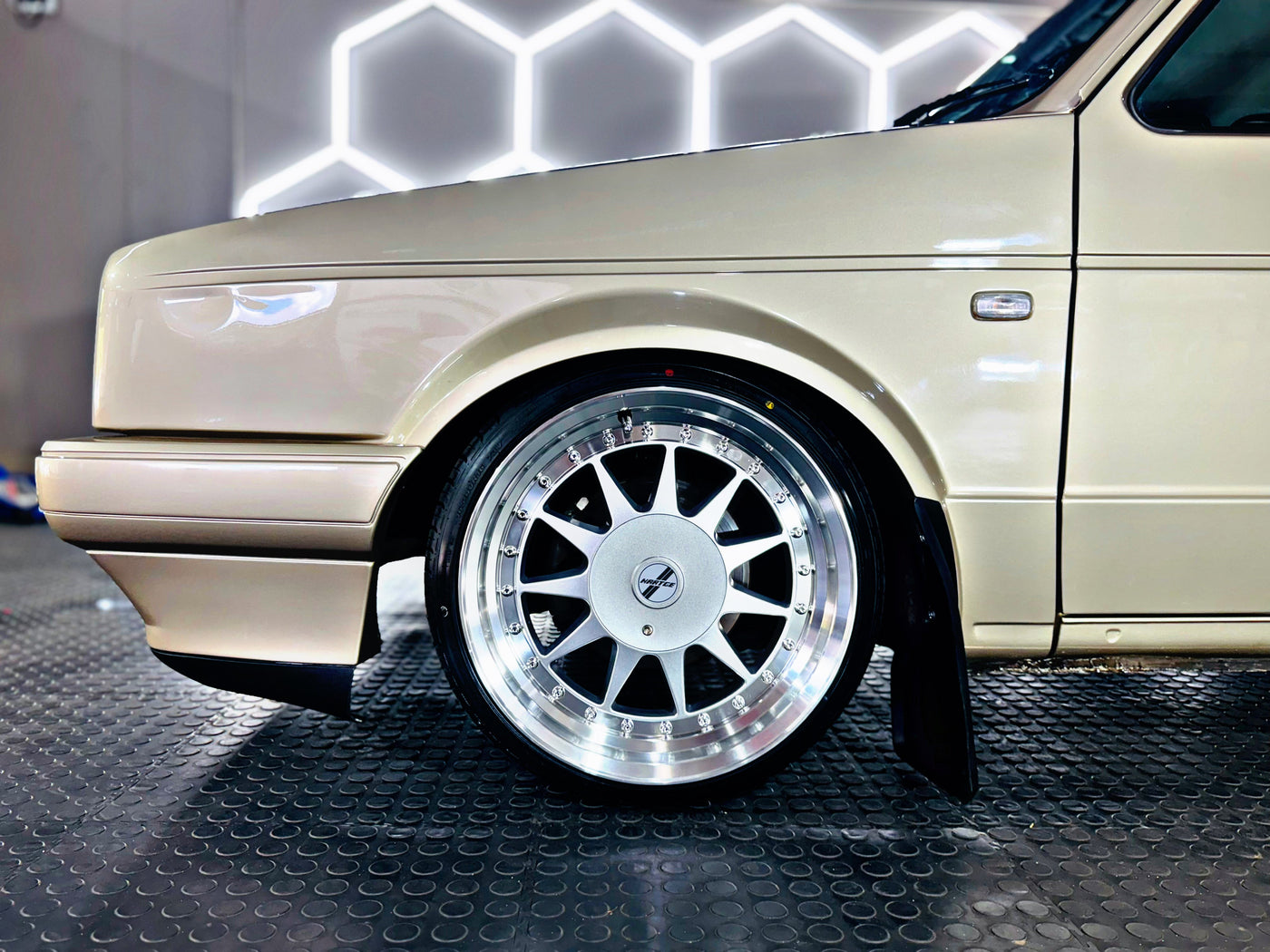 VW  ASV 2PCE PLASTIC FRONT SPOILER