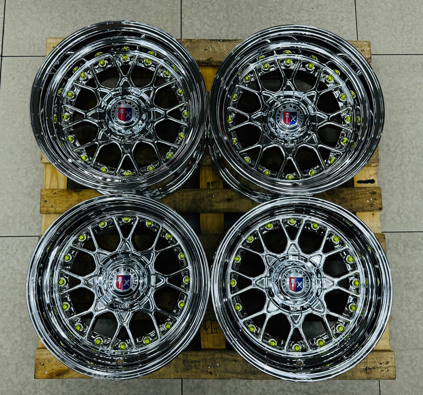 15'' AS- RC2 CHROME 4/100 4/114