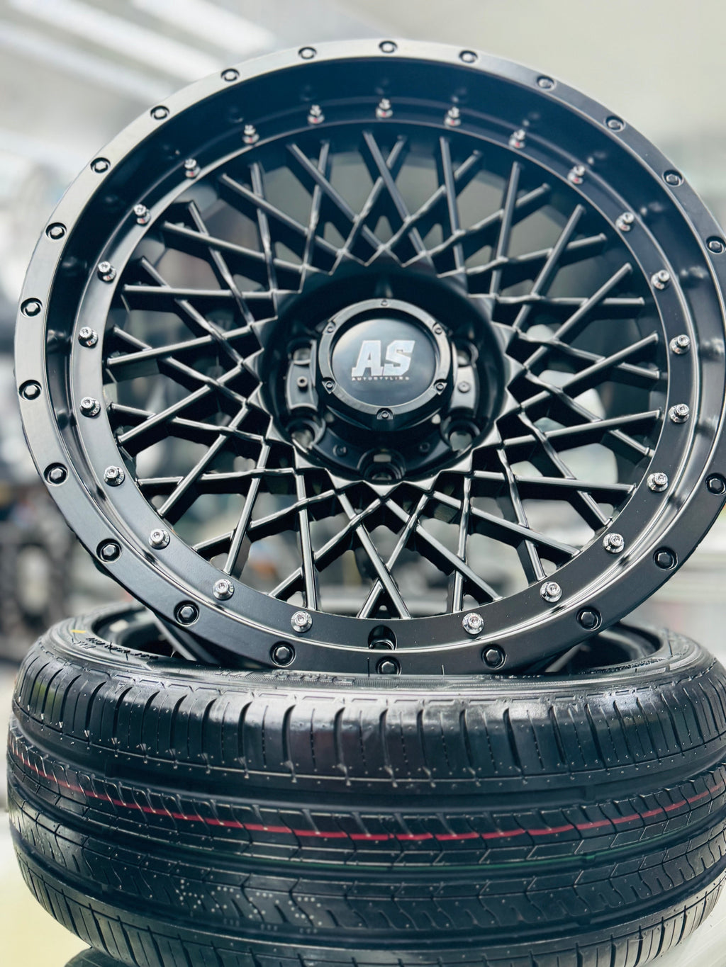 17” AS- X085 4x4 rims  6/139 9J  et0