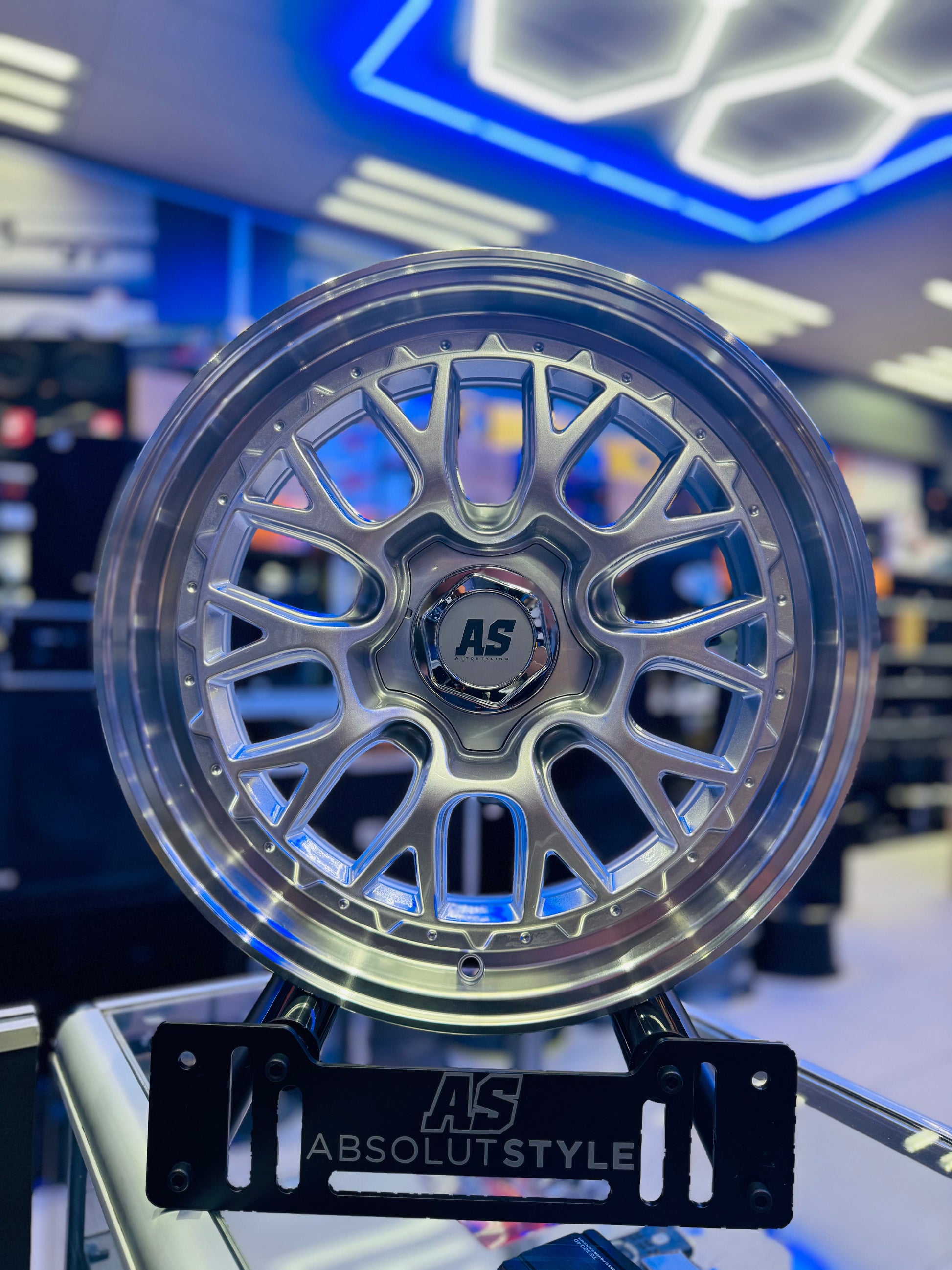 17" AS- LSR  5/100 SILVER WHEELS