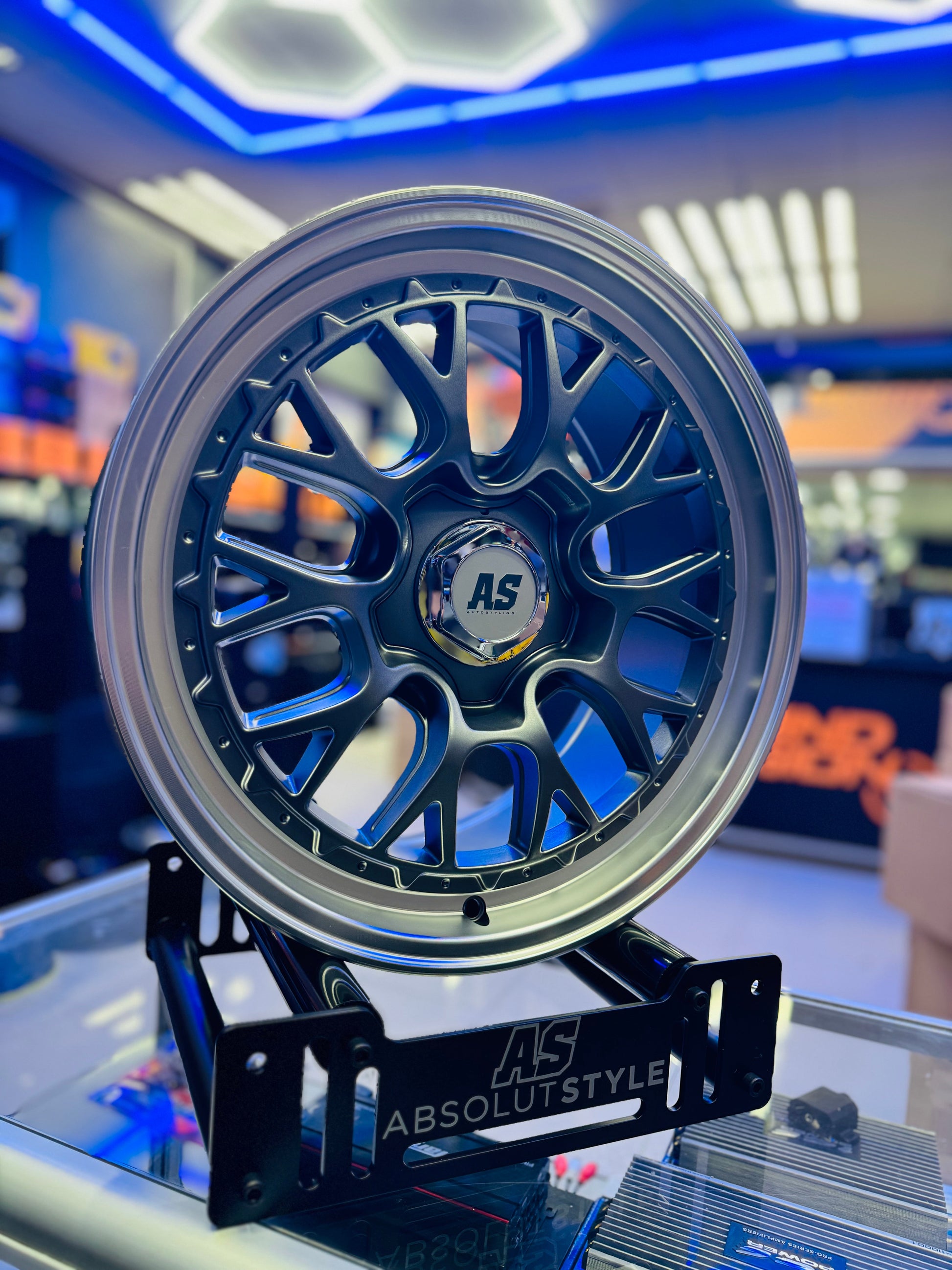 17" AS- LSR  5/100 MATT GREY WHEELS