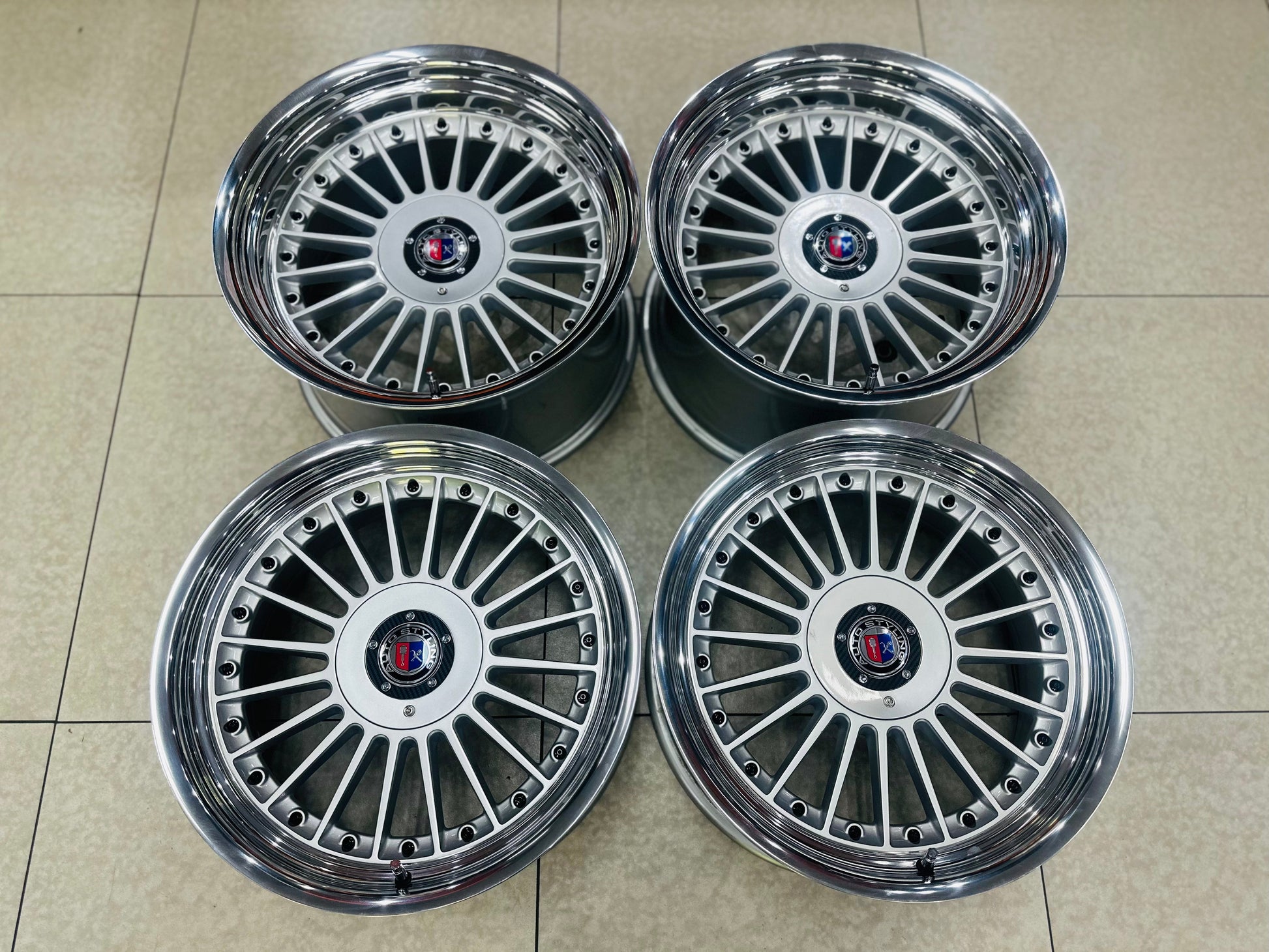 18” AS ALPINA 5X112 & 5X120 wheels with high polished dishes