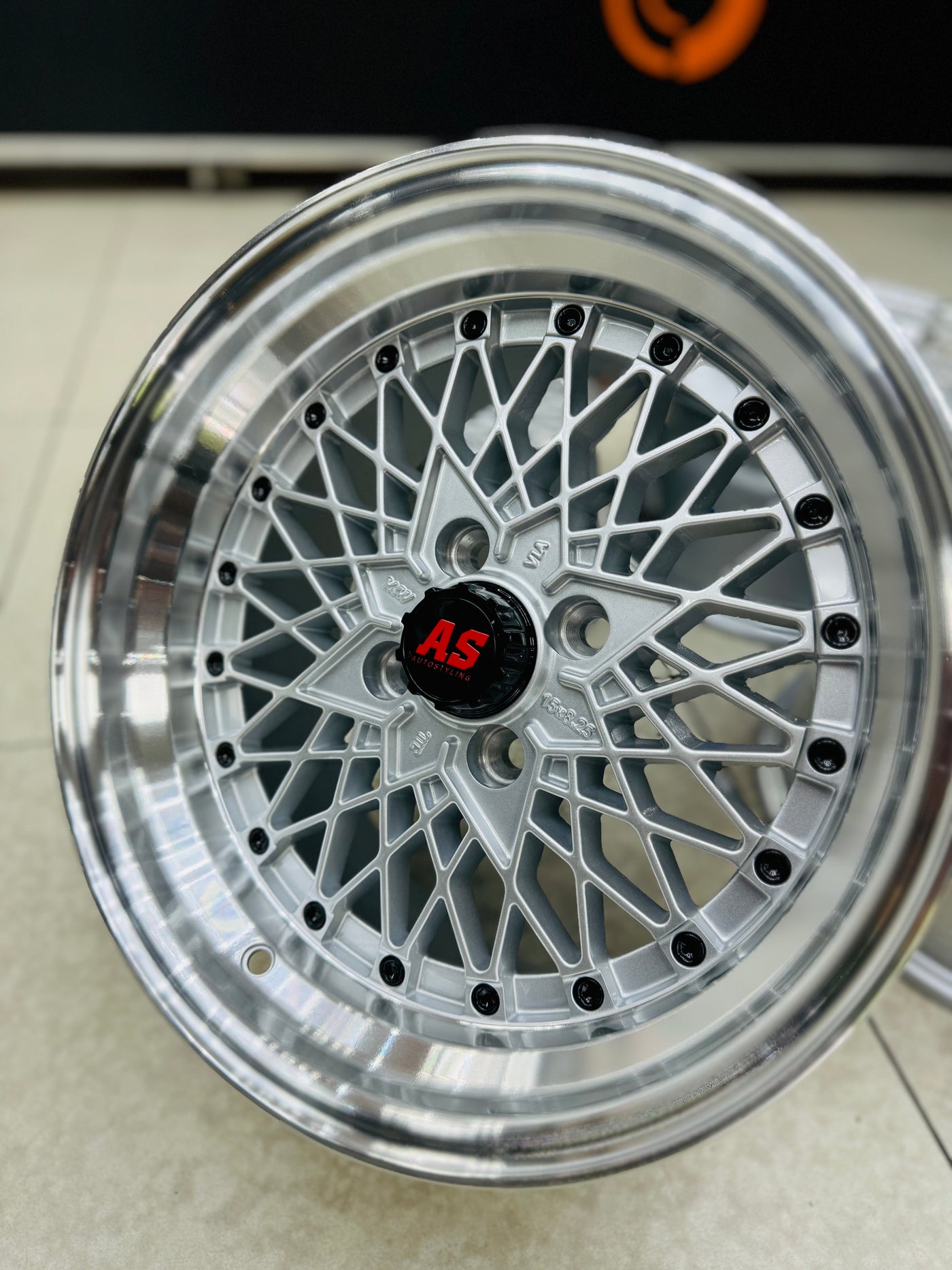15” AS-SR 4/100 SILVER WHEELS