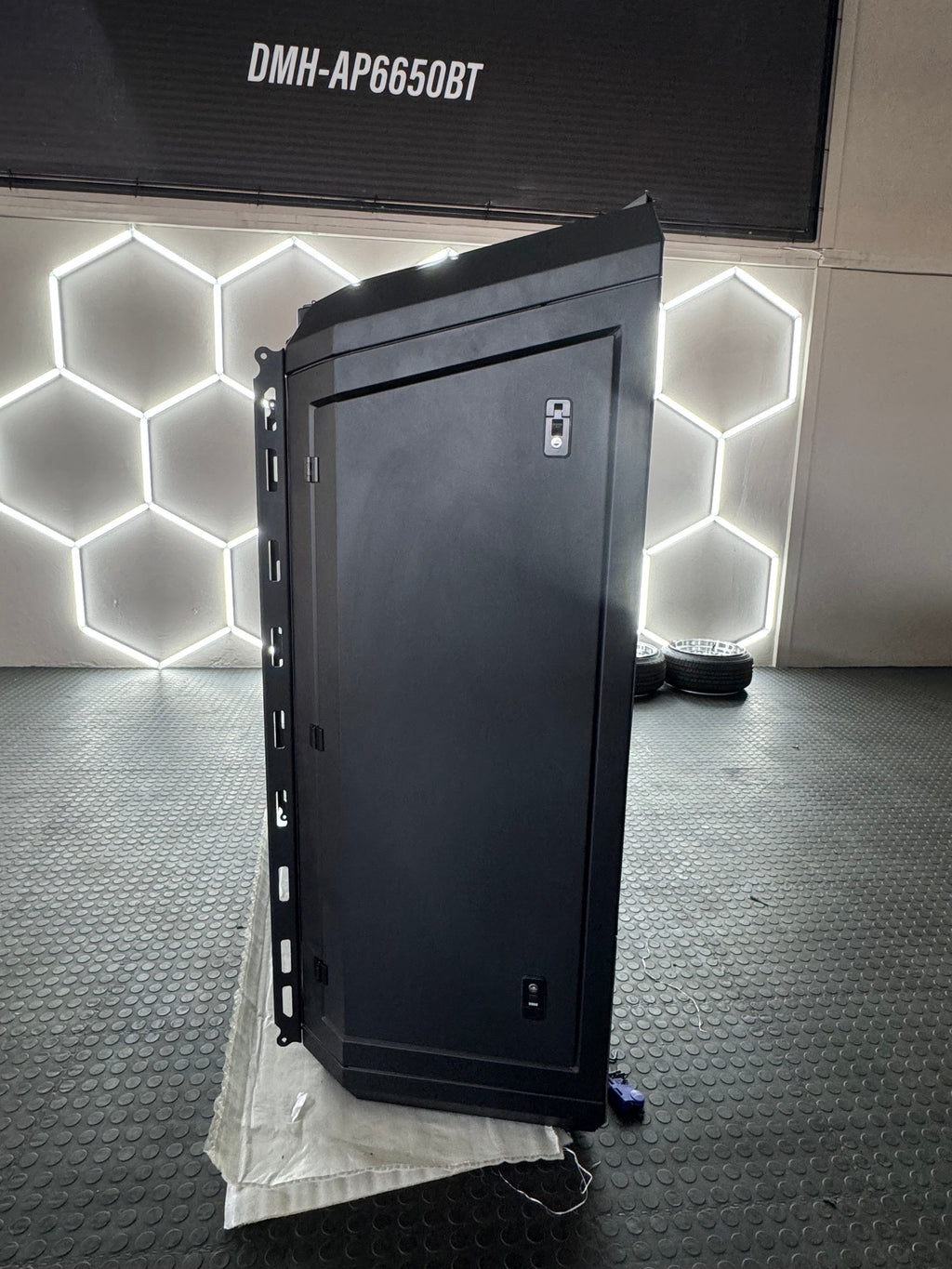 FORD RANGER T7 BLACK STEEL CANOPY