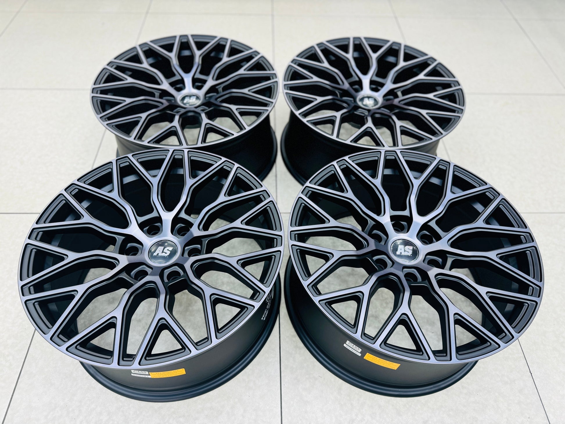 20” AS - SCAR  6x139 4x4 BAKKIE WHEELS ( DISPLAY SET ) (DISCOUNTED )