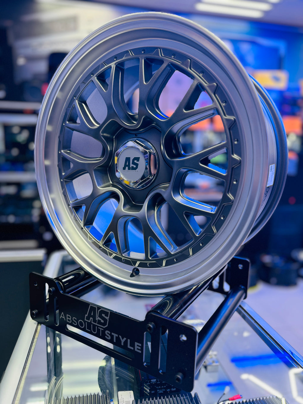 17" AS- LSR  5/100 MATT GREY WHEELS