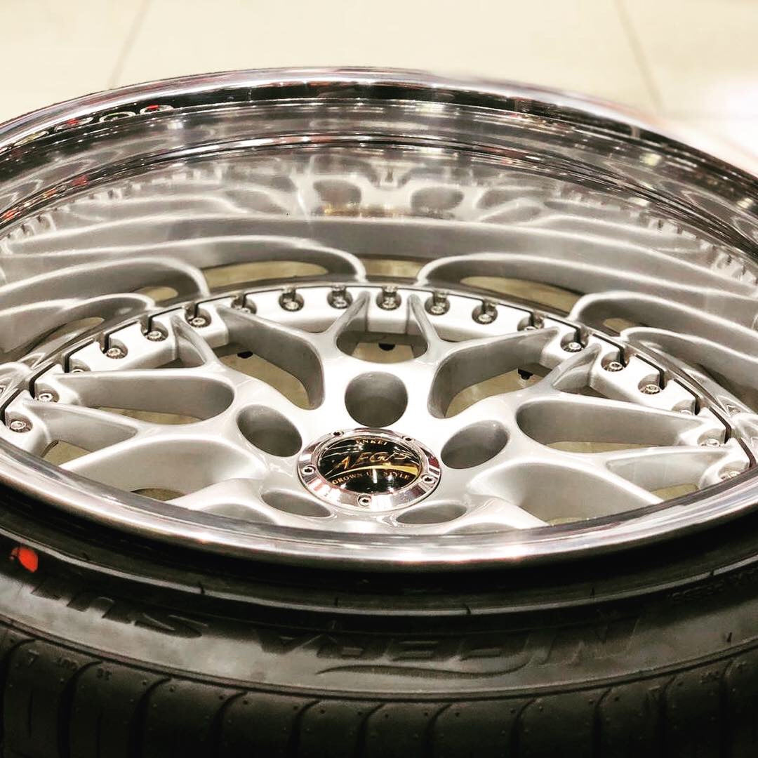 18” 3pce ENKEI AEGIS SPLIT JDM WHEELS 5/114