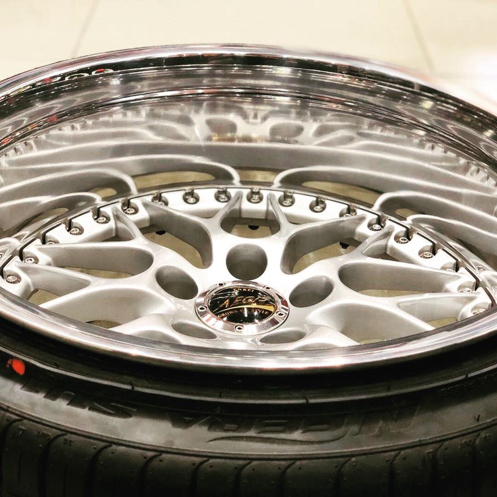 18” 3pce ENKEI AEGIS SPLIT JDM WHEELS 5/114