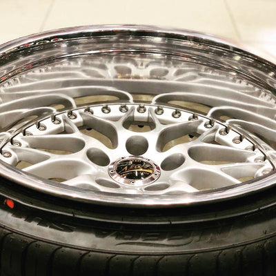 18” 3pce ENKEI AEGIS SPLIT JDM WHEELS 5/114