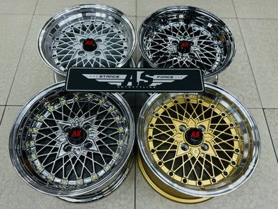 15” AS-SR 4/100 SILVER WHEELS