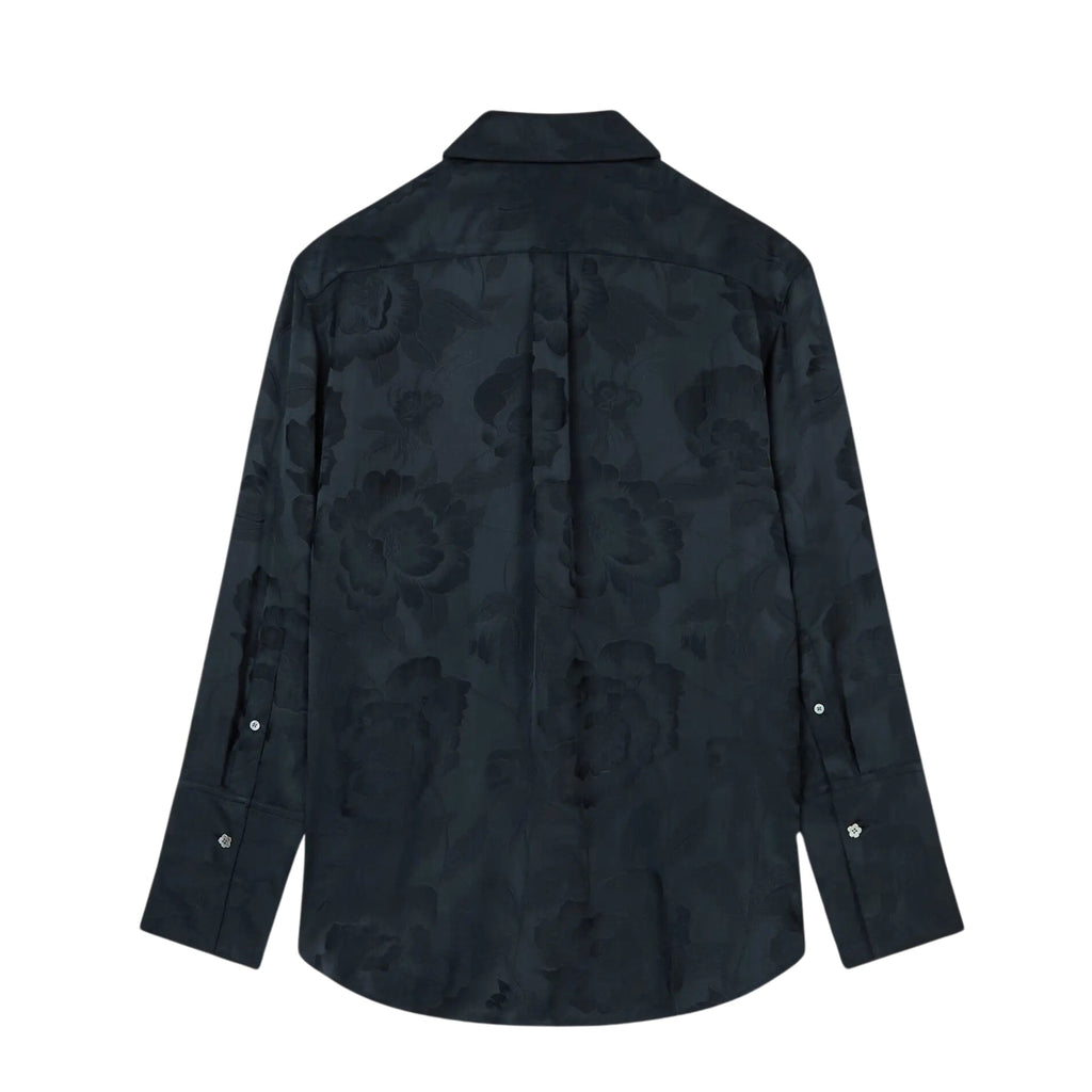 Kenzo Shirt Allover Print Black