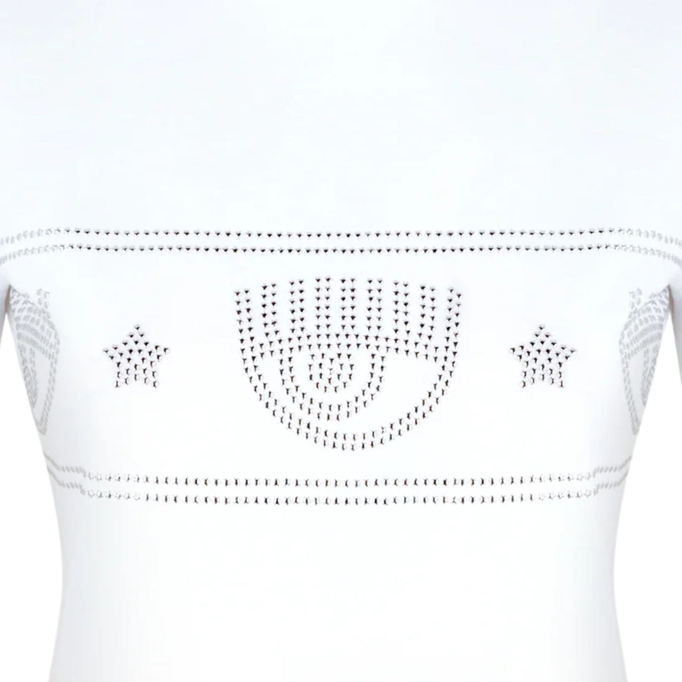 Chiara T-Shirt Eyelike Logo White