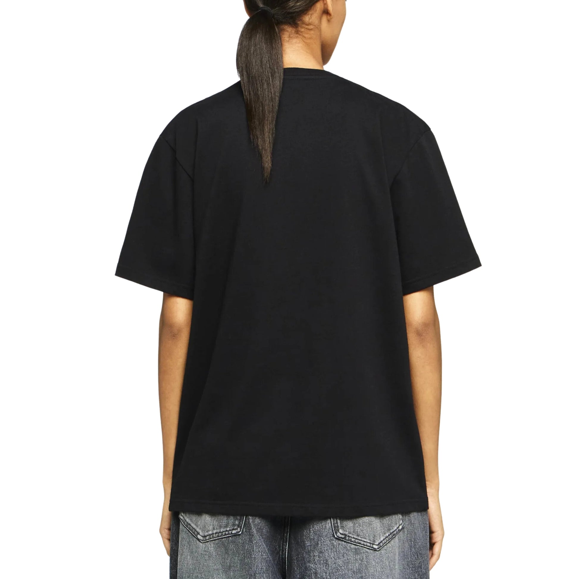 Jw Anderson T-Shirt Logo Embroidery Black