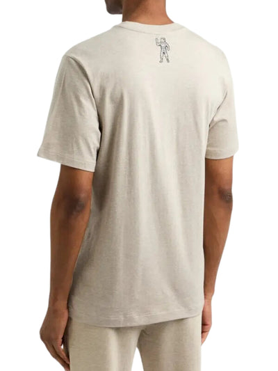 Billionaire Boys Club T-Shirt Heart & Mind Stencil Logo Oat