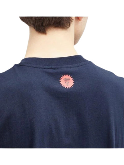 Ice-Cream T-Shirt Running Dog Navy