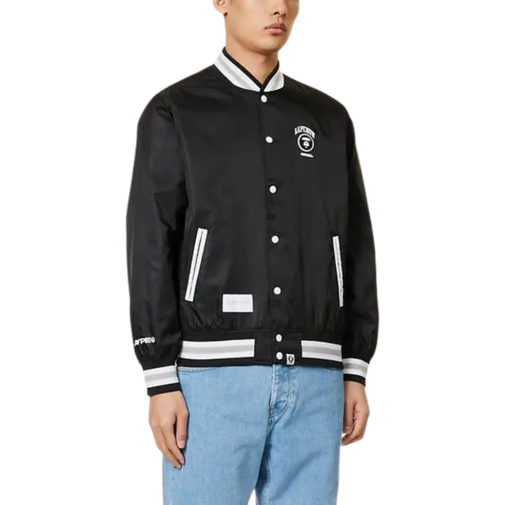 Aape Jacket Logo Black-White