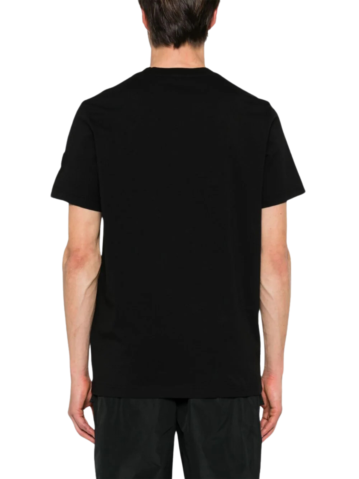 Moncler T-Shirt Centre Logo Black