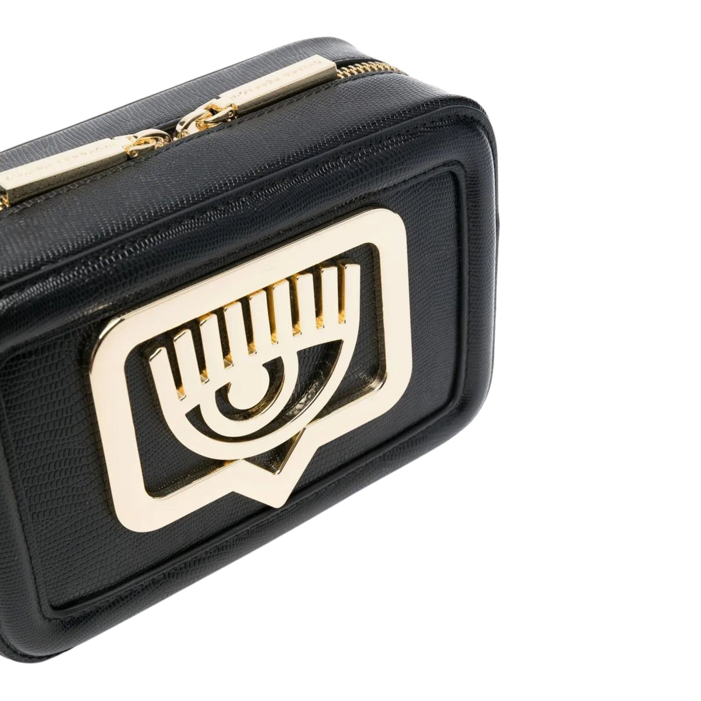 Chiara Ferragni Bag Bold Eyelike Logo Black