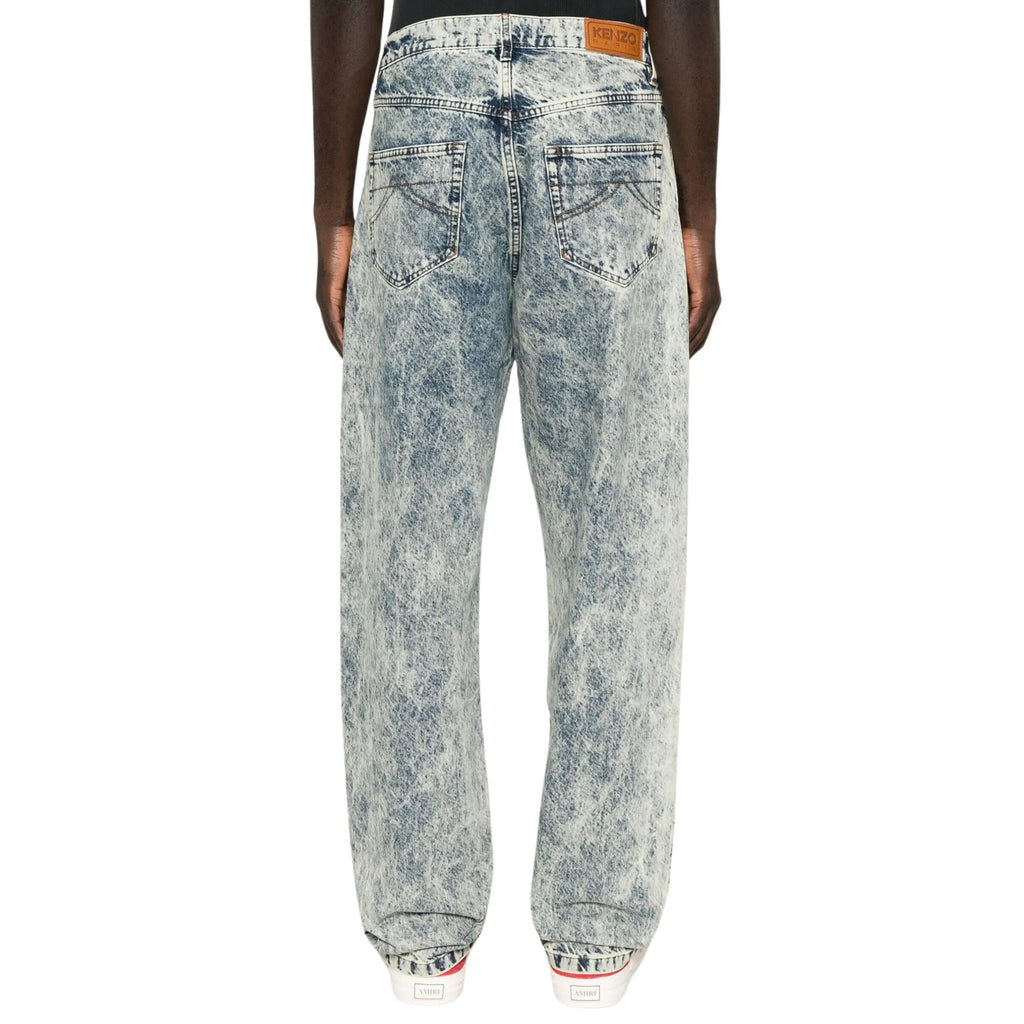 Kenzo Jeans Faded Wash Blue