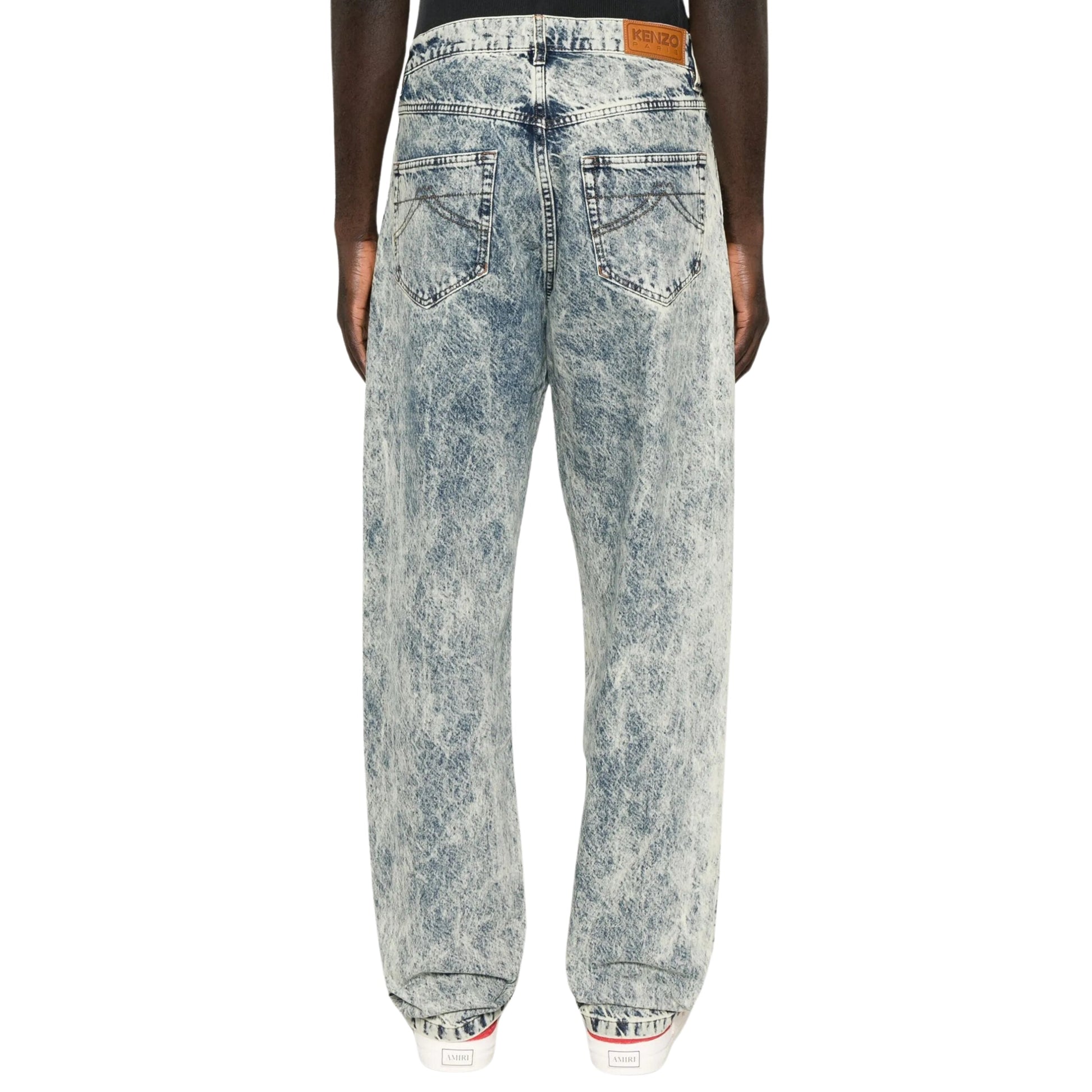 Kenzo Jeans Faded Wash Blue