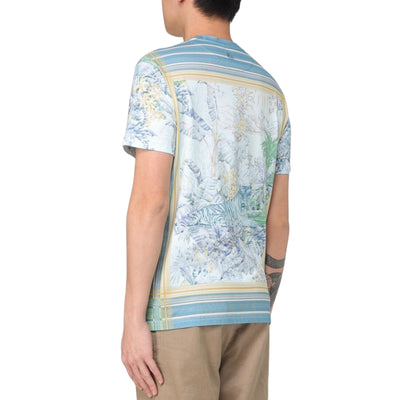 Etro T-Shirt Allover Print Multi