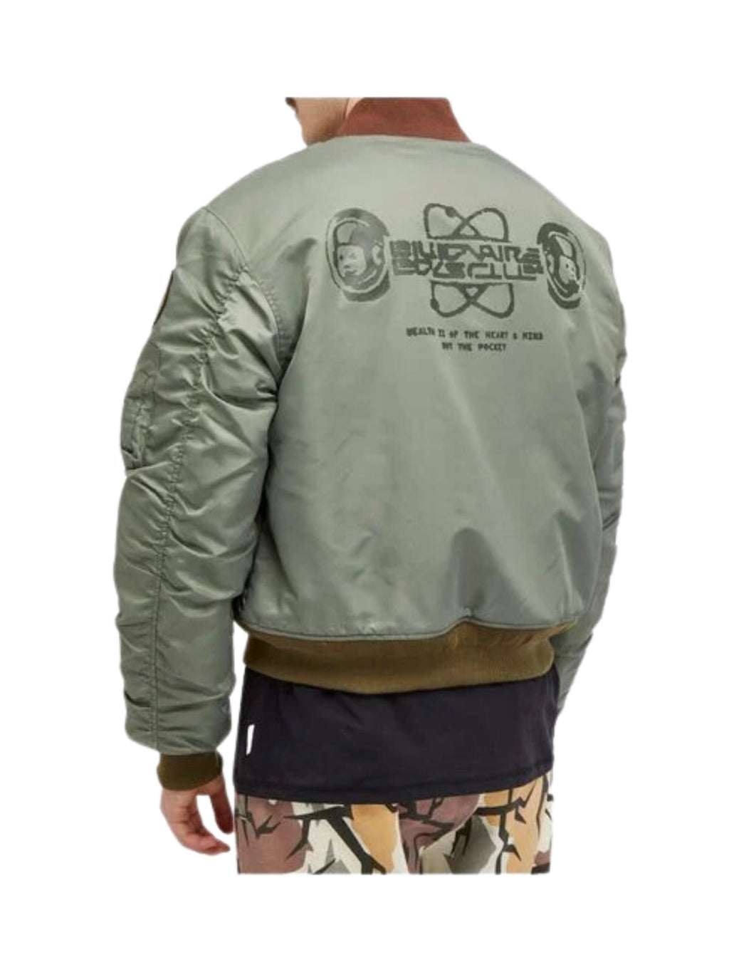 Billionaire Boys Club Jacket Nylon Shell Bomber Olive