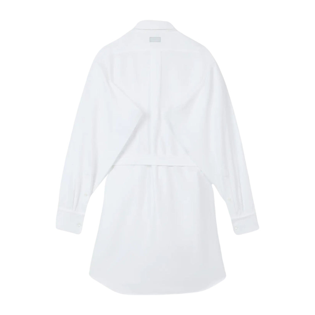 Kenzo Shirt Ladies Long With Belt White