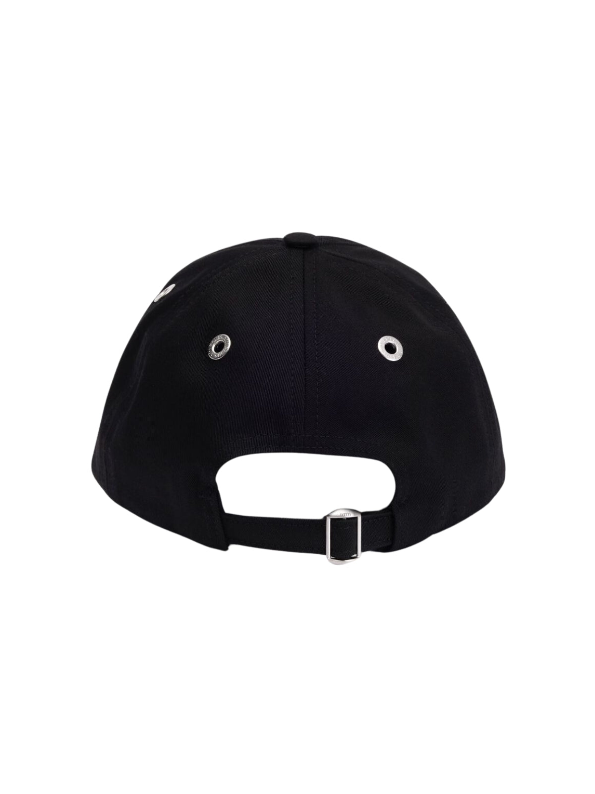 Ami Cap De Coeur Embroidery Black