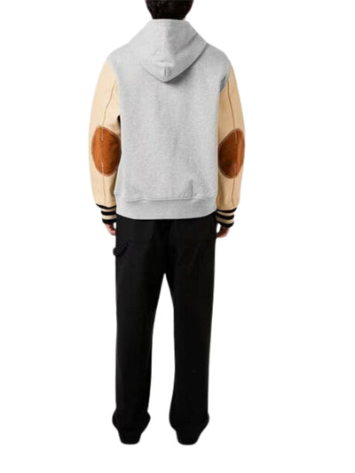 Billionaire Boys Club Jacket Standing Astro Leather Heather Grey