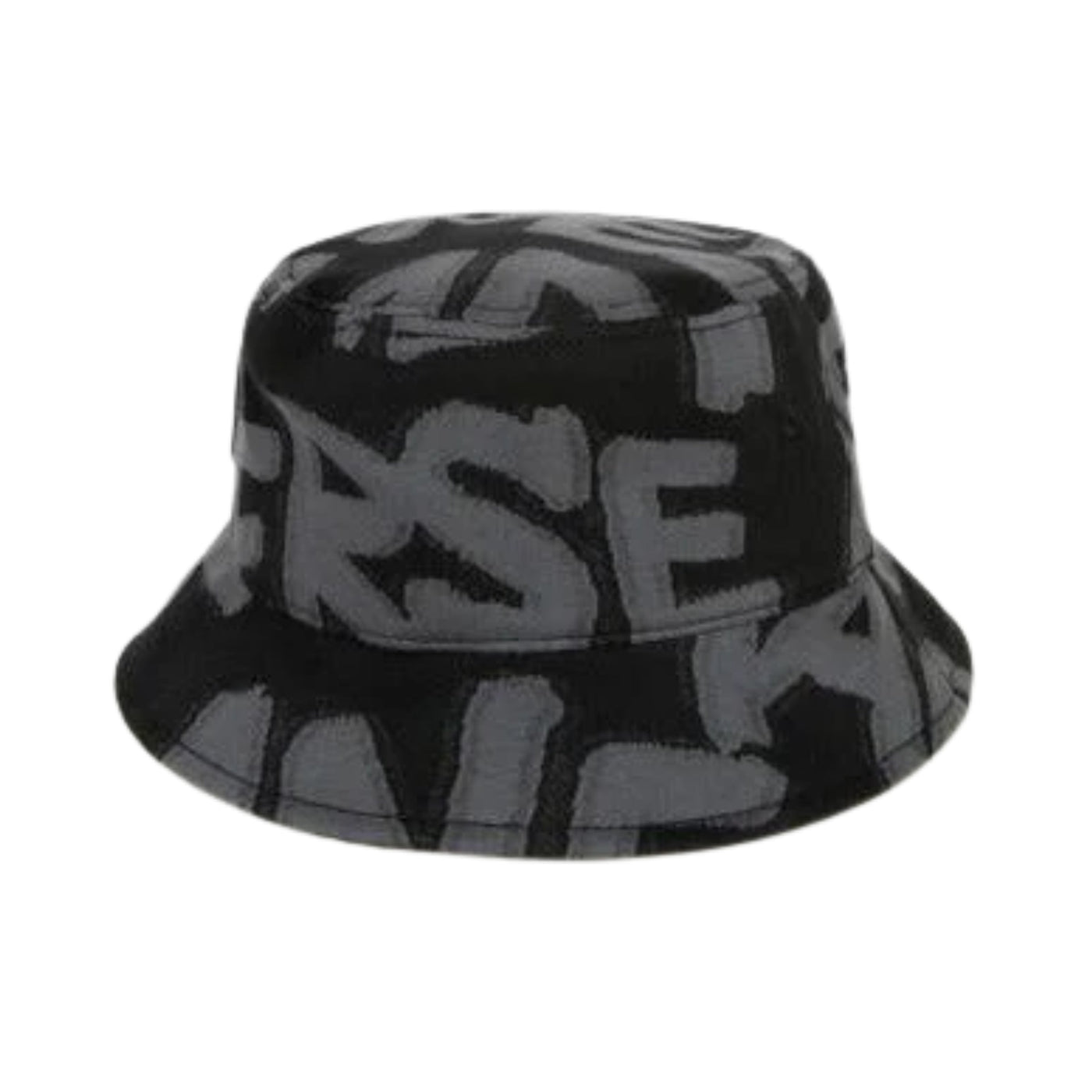 Aape Bucket Hat Camo Logo Black-Grey
