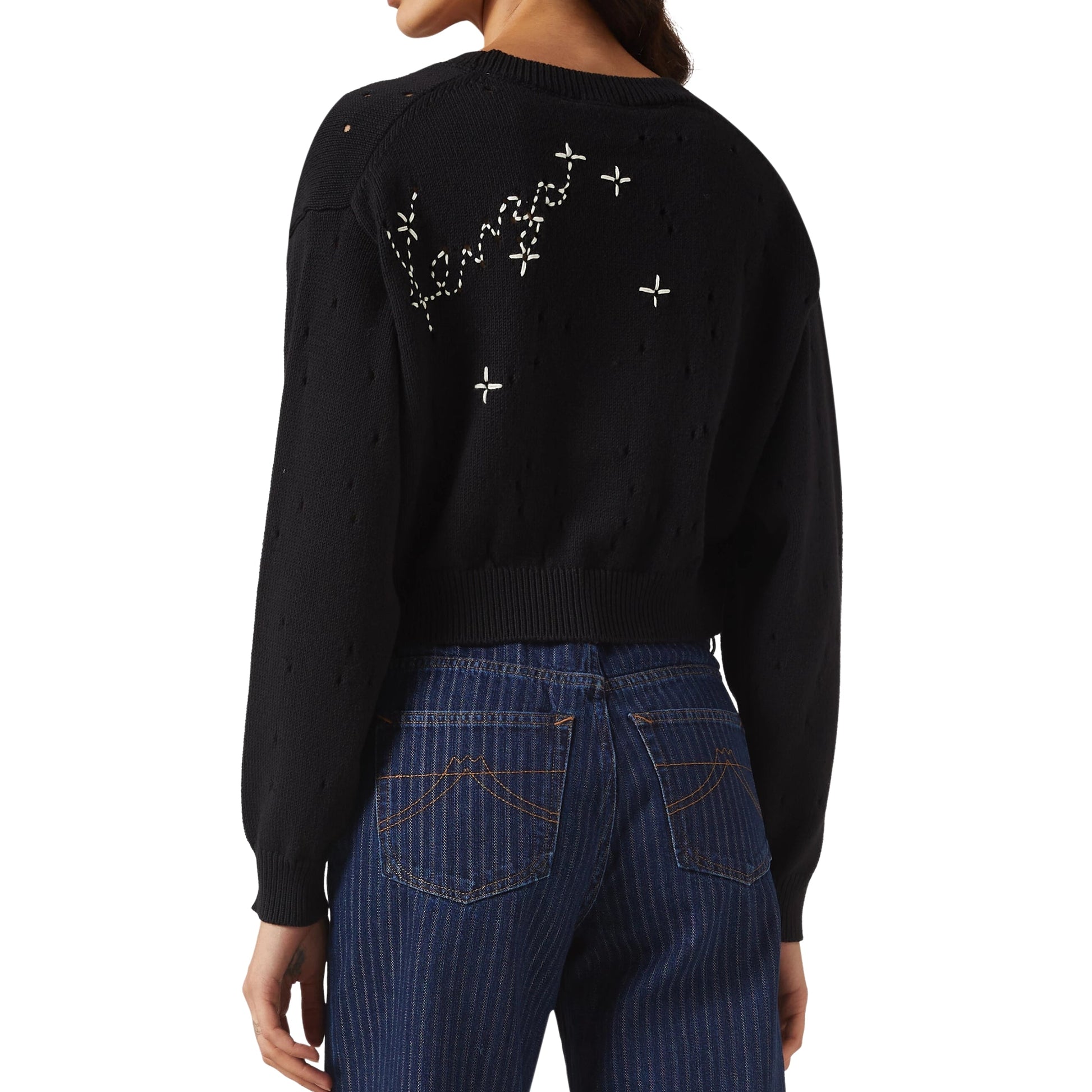 Kenzo Cardigan Ladies Button Down Black