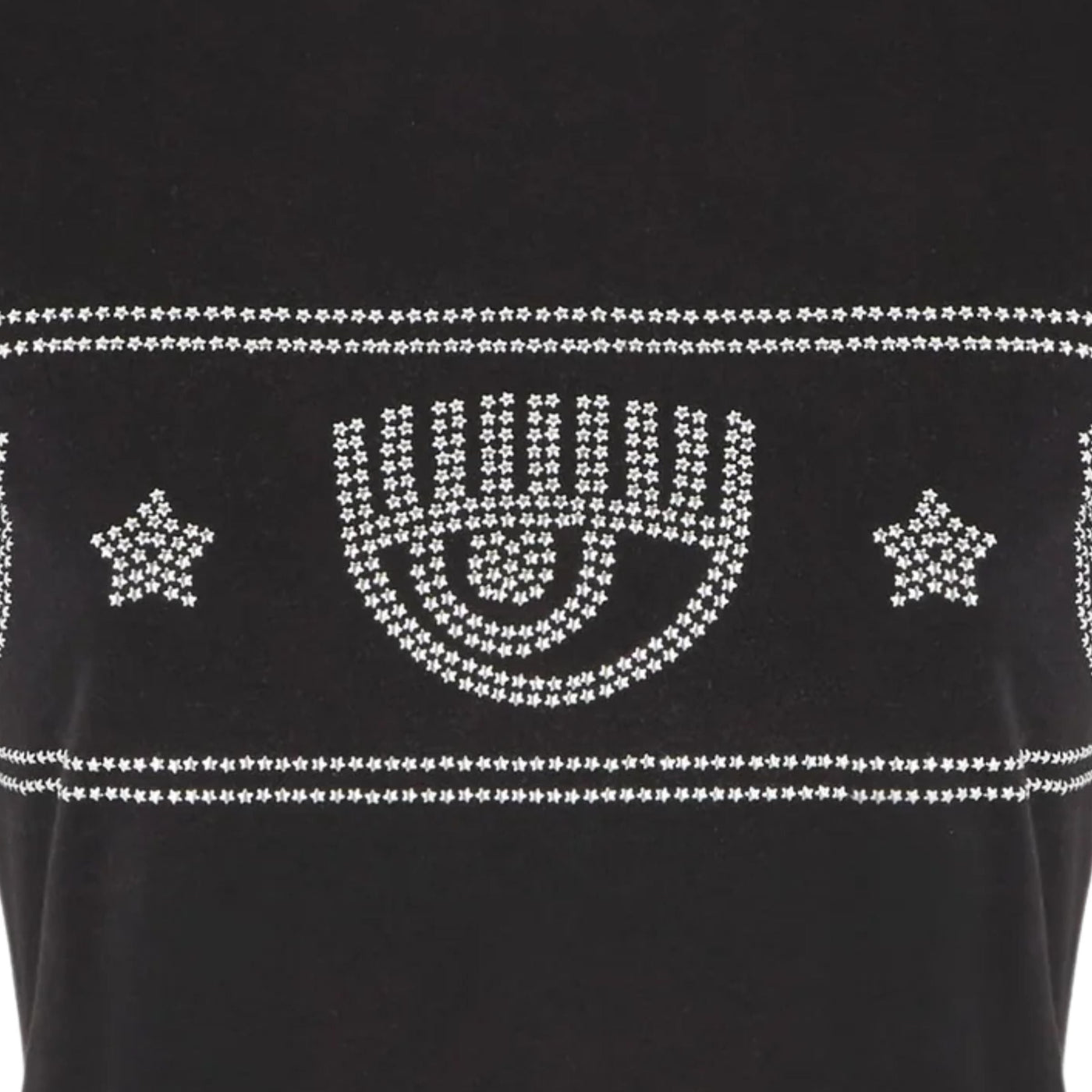 Chiara T-Shirt Eyelike Logo Black