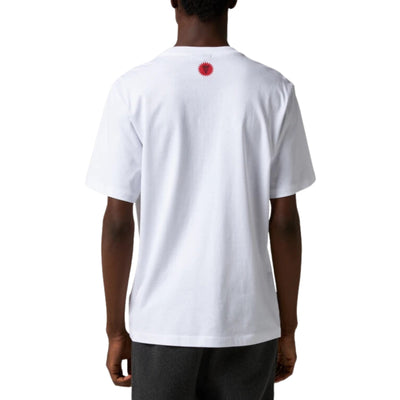 Ice-Cream T-Shirt Running Dog White