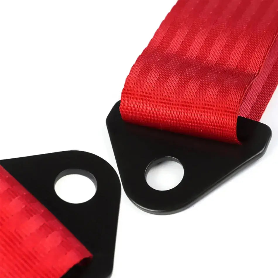 3 Inch Universal 4-Point Racing Seat Harness (Red)