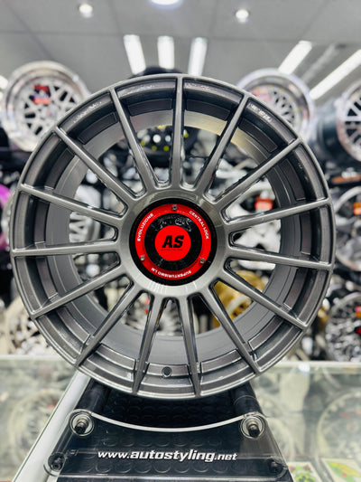 19” AS-SUPERTURISMO  5/112 & 5/100 multi pcd  GUNMETAL