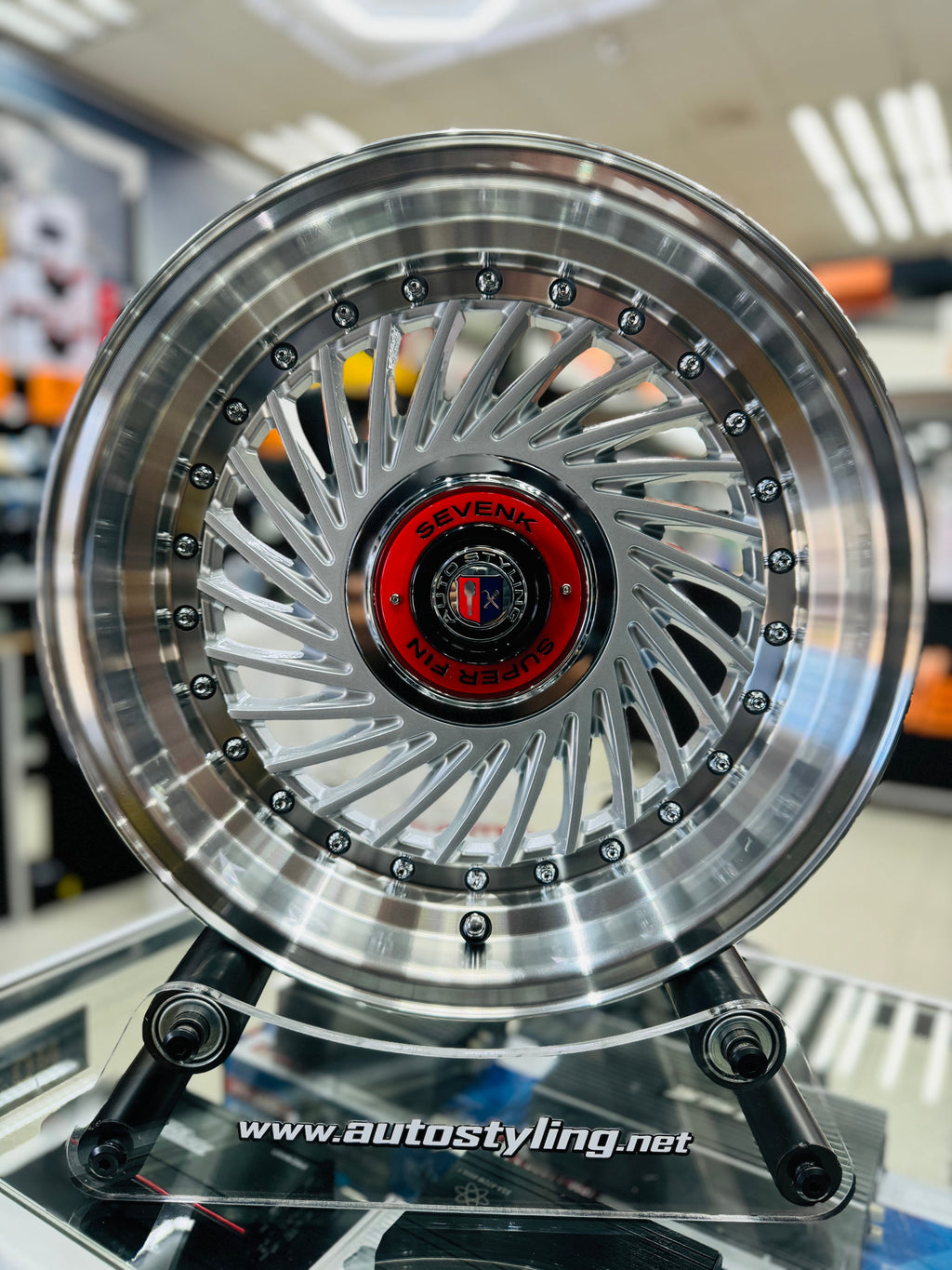 15” AS- SUPERFIN SILVER  4/100 4/114  wheels