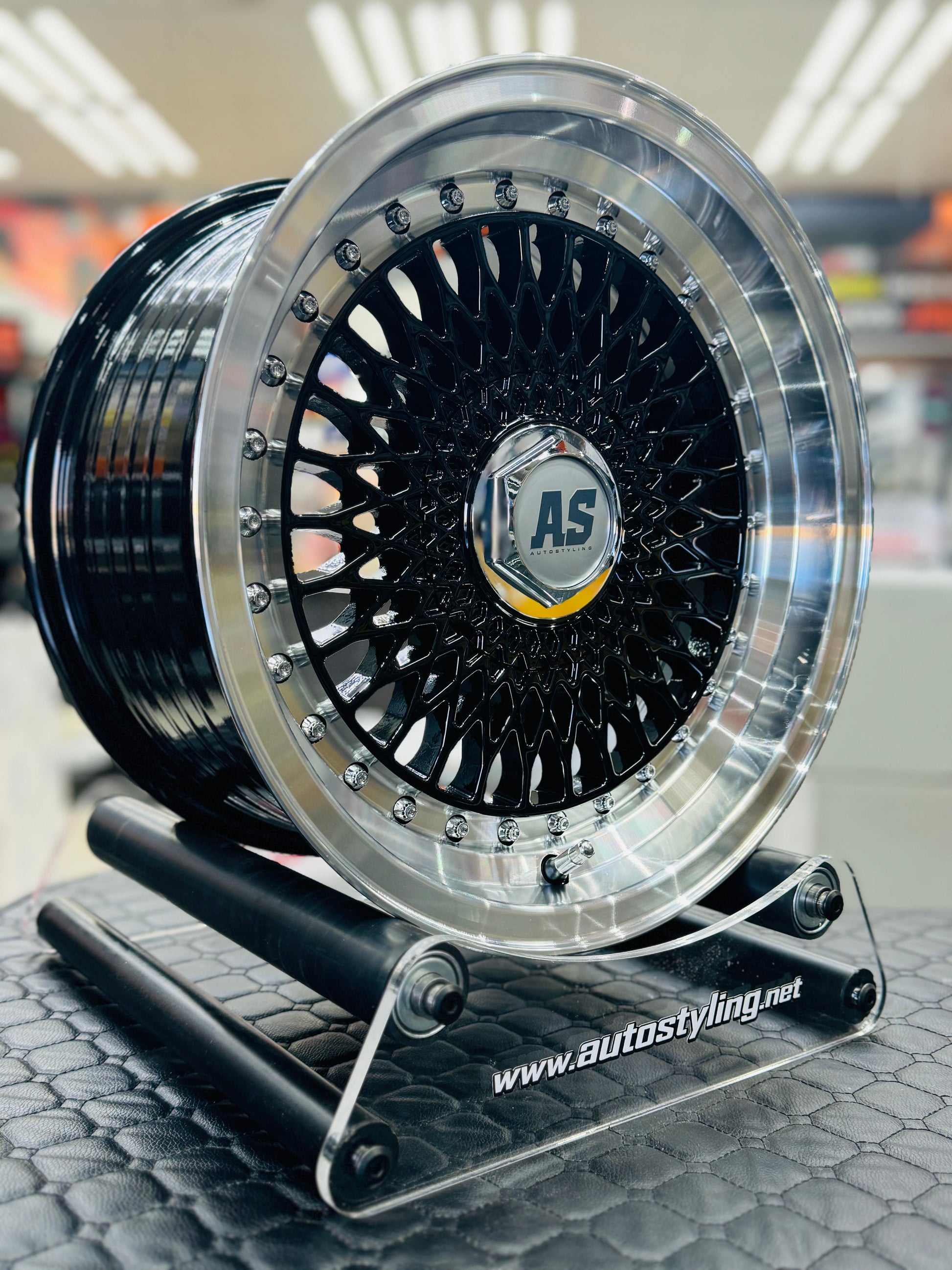 15” M7513 AS-SUPERMESH  4/100 4/114 BLACK