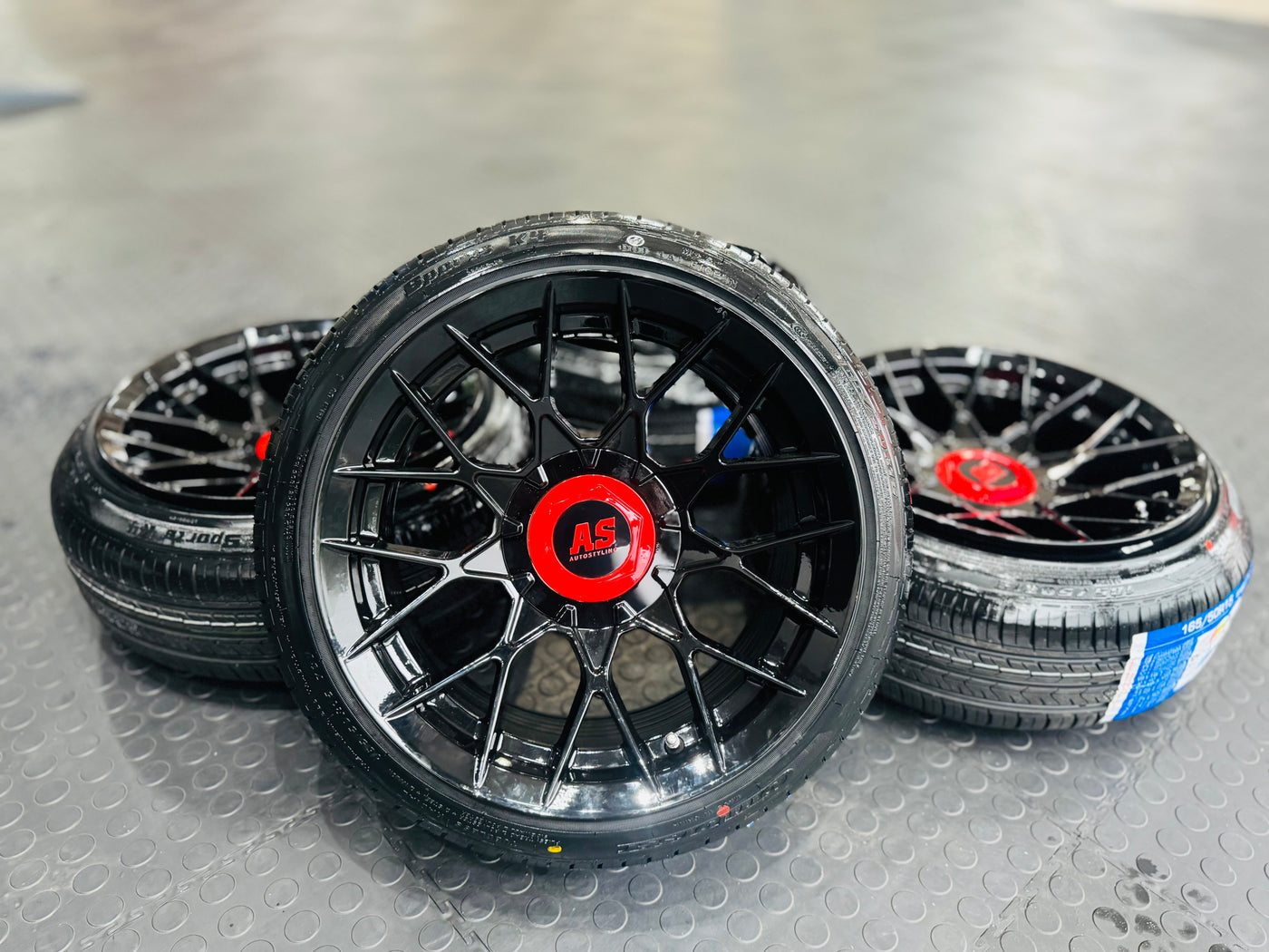 RIM & TYRE COMBO DEAL 15” RSE 4/100 & 4/114 + 165/50/15  COMFORSER TYRES  - BRAND NEW