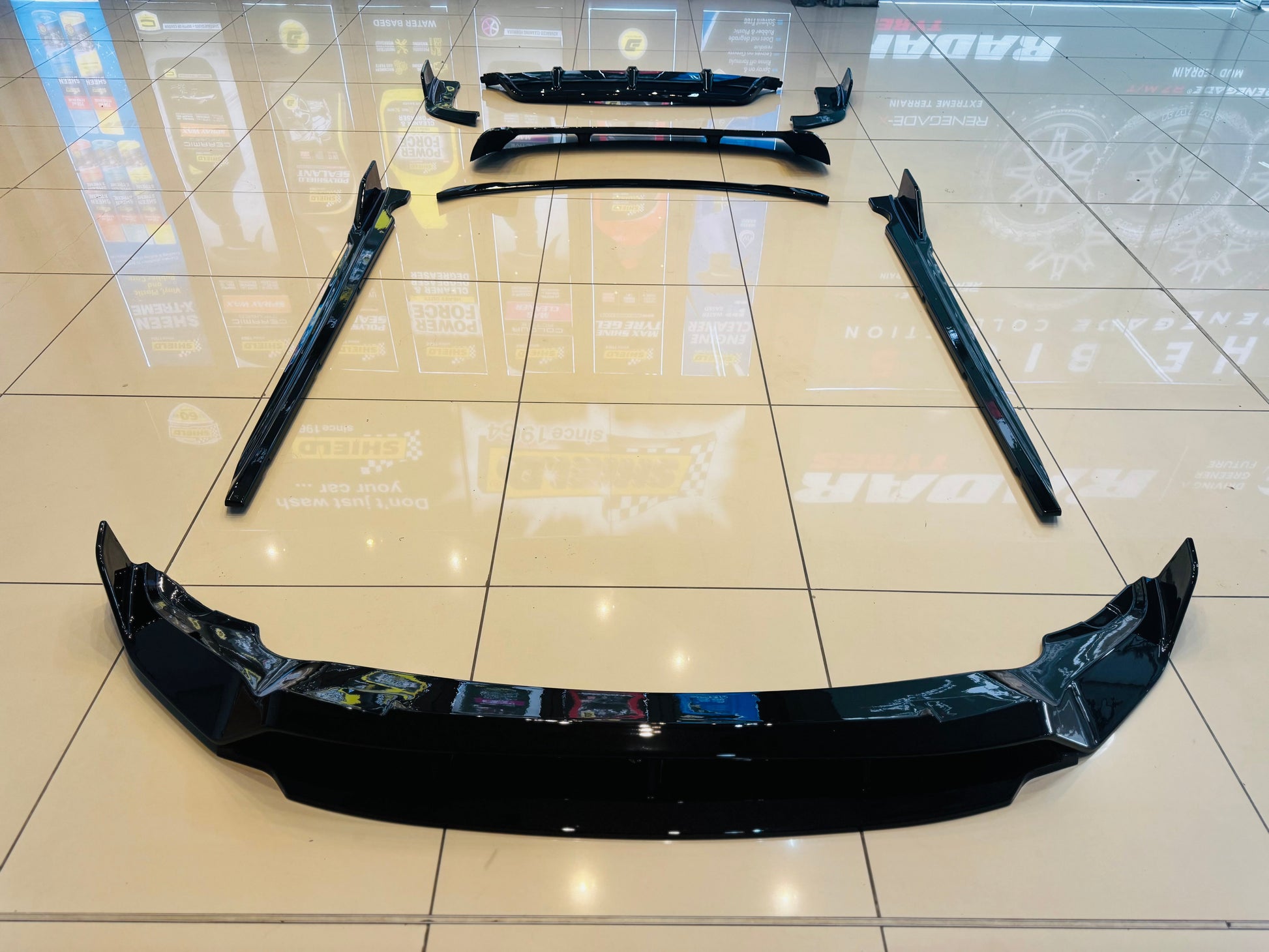 BM X5 G05 FACELIFT 2023+  BLK WARRIOR KIT BIG  WING