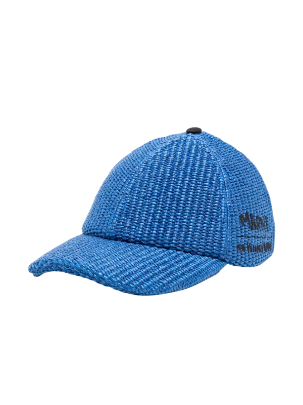 Marni Cap Logo Blue