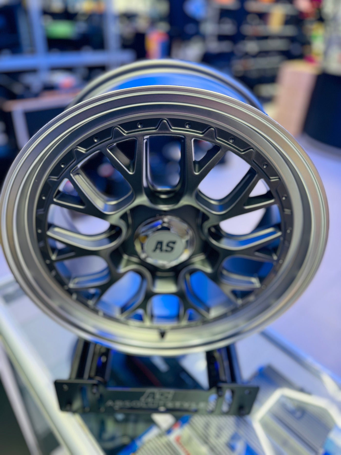 17" AS- LSR  5/100 MATT GREY WHEELS