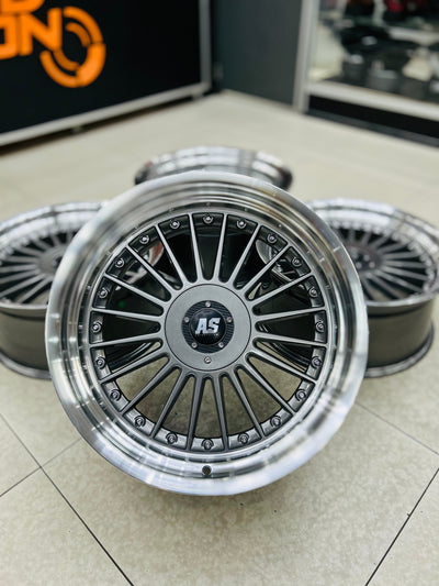 19”AS  ALPINA 5/112 & 5/120 multi pcd gunmetal