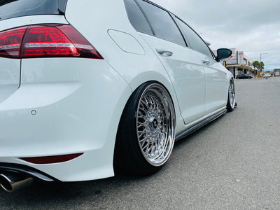 18” AS- MESH 5/112 5/114 SILVER CHROME