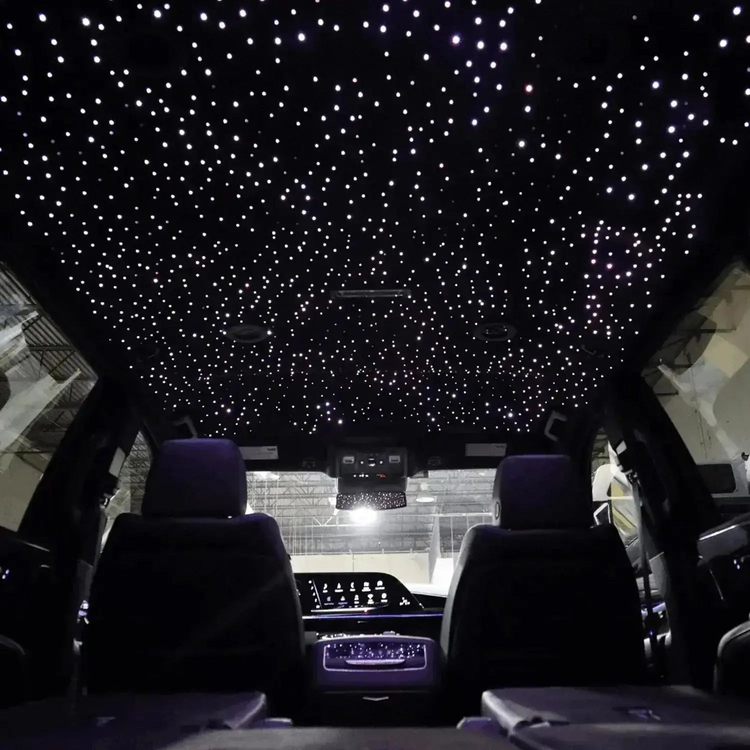 16W Remote Control Car Roof Fiber Optic Starry Light Kit - 300 Stars